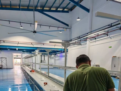 印度尼西亞台車生產線訂單安裝，調試，出貨