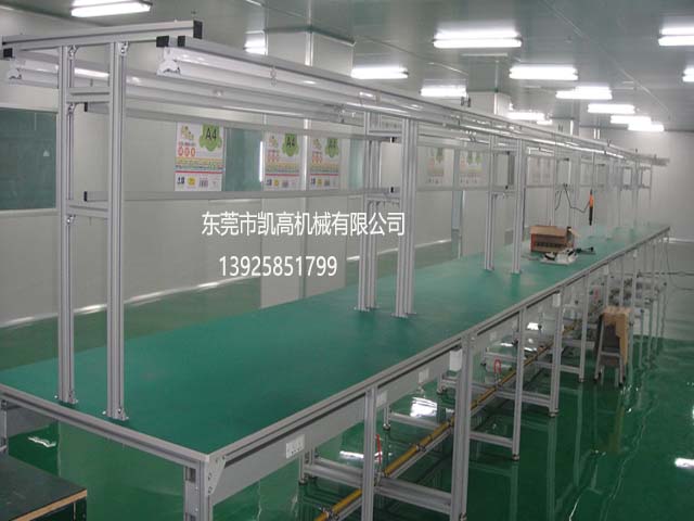 江門電子裝配工作台生產線
