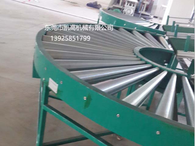 180度滾筒輸送轉彎機 滾筒輸送設備定製（zhì）