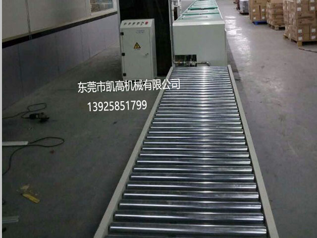 彩色電視機成（chéng）品包（bāo）裝滾筒輸送線