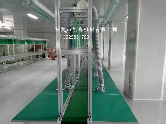 雙邊（biān）長條台板工作台流水線