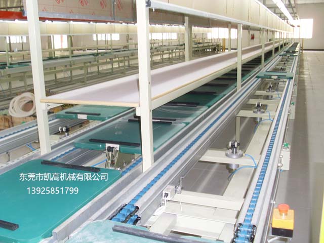 深圳（zhèn）三列式倍速鏈組裝線