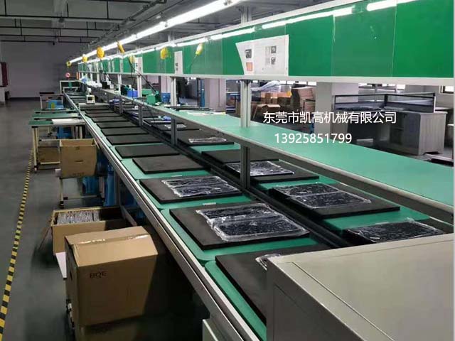 液晶顯示屏環形倍速鏈組（zǔ）裝線